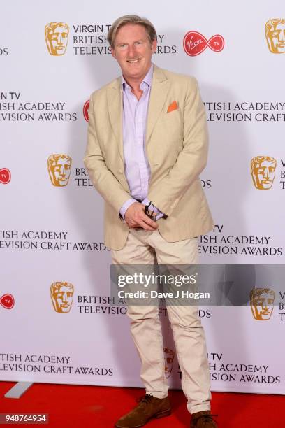 Adrian Dunbar attends the Virgin TV BAFTA nominees' party at Mondrian London on April 19, 2018 in London, England.