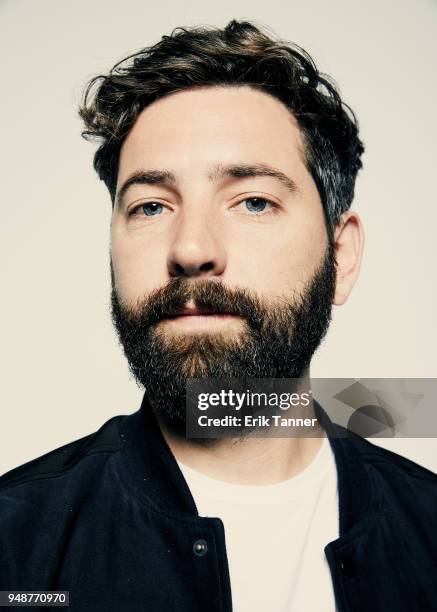 Director Murray Cummings of the film Songwriter poses for a portrait during the 2018 Tribeca Film Festival at Spring Studio on April 19, 2018 in New...