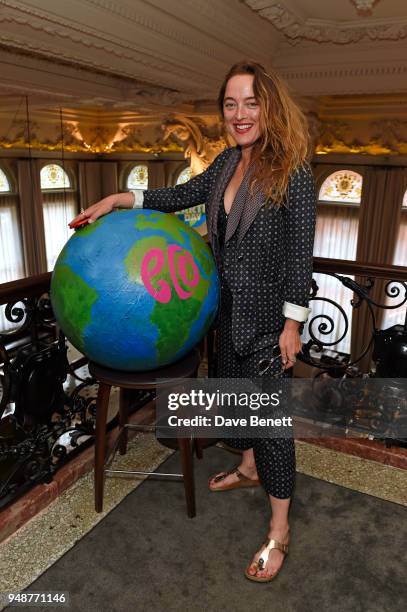 Alice Temperley attends the Eco Age Earth Day party at The London EDITION on April 19, 2018 in London, England.