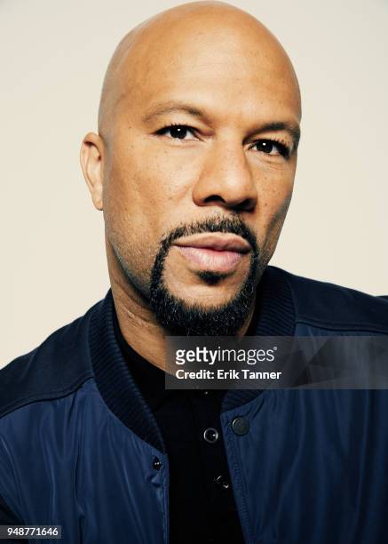 Common of the film Blue Night poses for a portrait during the 2018 Tribeca Film Festival at Spring Studio on April 19, 2018 in New York City.