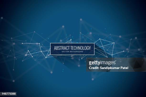 abstract network background - digital display stock illustrations
