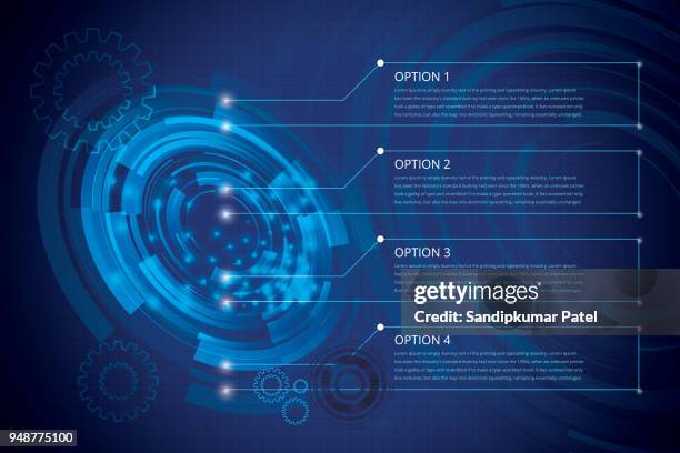 ilustraciones, imágenes clip art, dibujos animados e iconos de stock de resumen tecnología telecomunicaciones concepto fondo plano futurista diseño de la innovación - computer chip