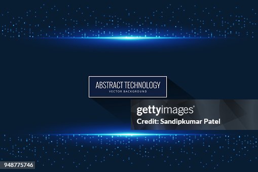 Abstract glowing light particle effect background Abstract glowing light particle effect background