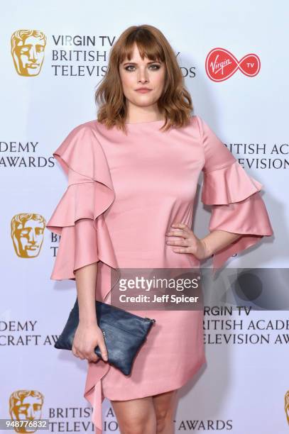 Actress Hannah Britland attends the Virgin TV BAFTA nominees' party at Mondrian London on April 19, 2018 in London, England.