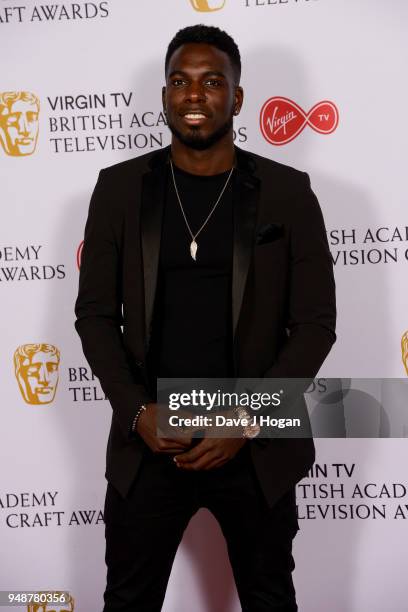Marcel Somerville attends the Virgin TV BAFTA nominees' party at Mondrian London on April 19, 2018 in London, England.