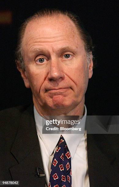 David Bonderman, founding partner Texas Pacific Group speaks at a private equity conference at the Bloomberg offices in London, Tuesday, February 24,...