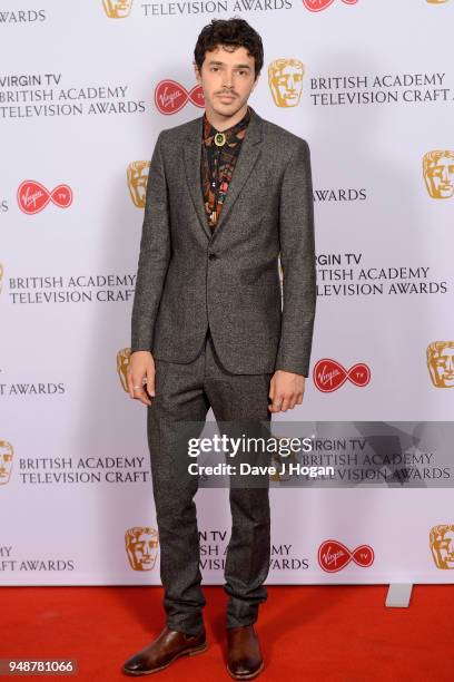 Harry Richardson attends the Virgin TV BAFTA nominees' party at Mondrian London on April 19, 2018 in London, England.
