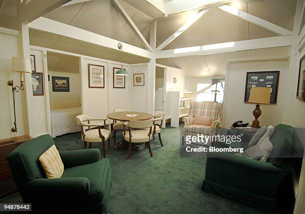 The Crow's Nest at the Augusta National Golf Club in Augusta, Georgia, U.S., is photographed on Thursday, March 13, 2008. The Crow's Nest is a...