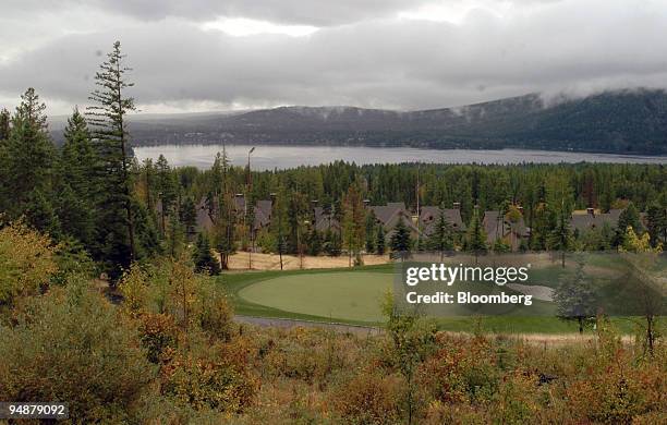 The Iron Horse Golf Club, a member's-only development, overlooks Whitefish Lake in Whitefish, Mont. And boasts some of the most expensive properties...