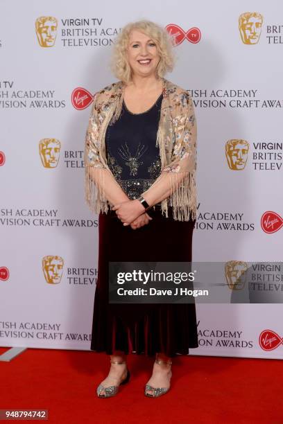 Anne Morrison attends the Virgin TV BAFTA nominees' party at Mondrian London on April 19, 2018 in London, England.