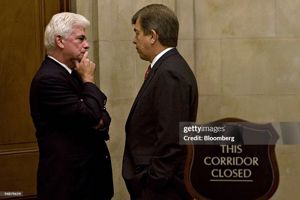 Christopher Dodd Christopher Dodd, a Democratic senator from Connecticut, left, speaks ...