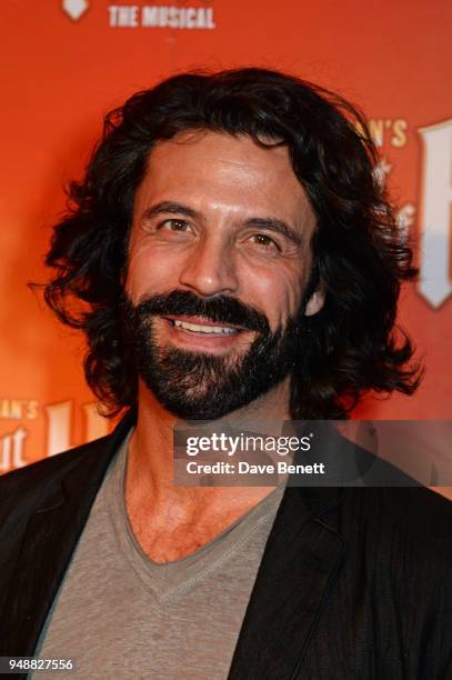 Christian Vit attends the Gala Night after party for "Bat Out Of Hell The Musical" at the Bloomsbury Ballroom on April 19, 2018 in London, England.