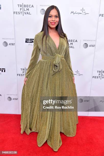 Naomi Fontanos attends the premiere of "Call Her Ganda" during the 2018 Tribeca Film Festival at Cinepolis Chelsea on April 19, 2018 in New York City.