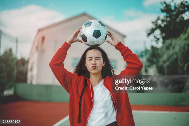 teenager soccer - football player portrait stock pictures, royalty-free photos & images