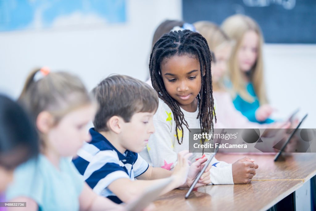 Learnerrs Using Technology Students Learning About Modern Technology High-Res Stock Photo - Getty ...