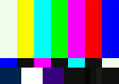 Television color test pattern