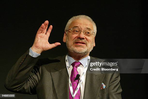 Erhard Busek, special coordinator of the Stability Pact for South Eastern European Cooperative Initiative , speaks at the opening session of the...