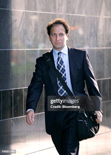 Andrew Weissmann, director of the Justice Department's Enron Task Force arrives at the Federal Courthouse in downtown Houston, Texas, September 23,...