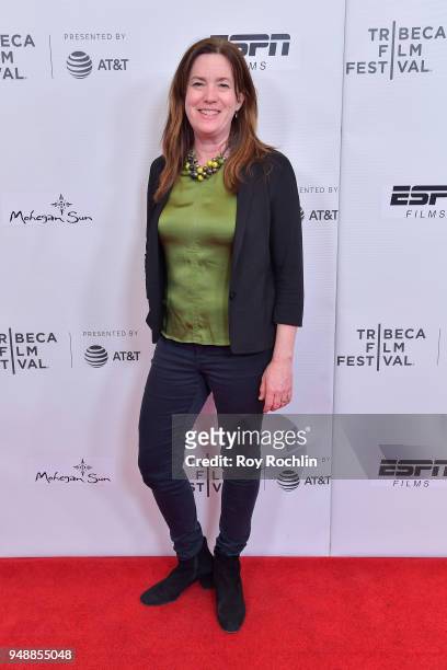 Molly Thompson attends a screening of "No Greater Law" during the 2018 Tribeca Film Festival at Cinepolis Chelsea on April 19, 2018 in New York City.
