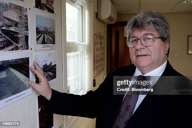 Stephen Ives, managing director of the Paddington Bridge project poses in their offices in London, Wednesday, November 16, 2005. Hochtief report...