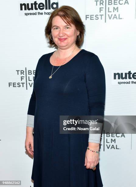 Director Ioana Uricaru attends the premiere of "Lemonade"during 2018 Tribeca Film Festival at Regal Battery Park 11 on April 19, 2018 in New York...