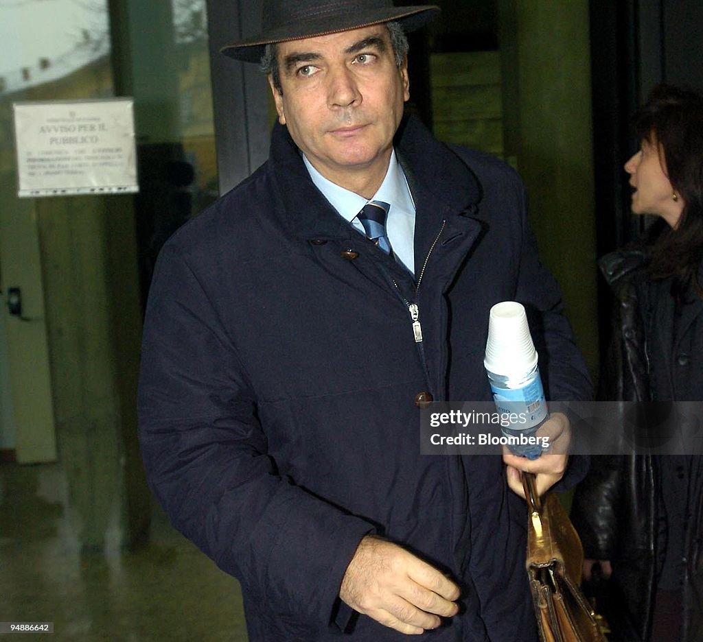 Italian Judge Italian judge Pietro Rogato leaves a court building in Parma, Italy ...