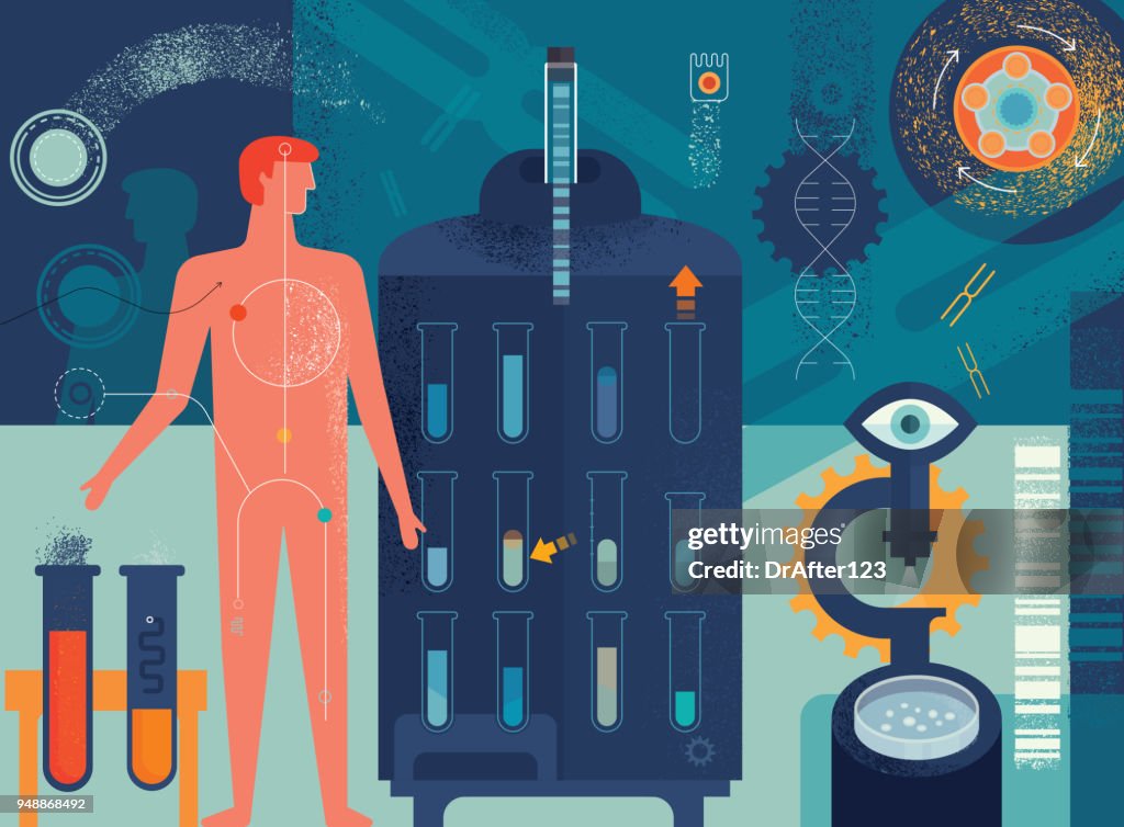 Biomedicine Concept