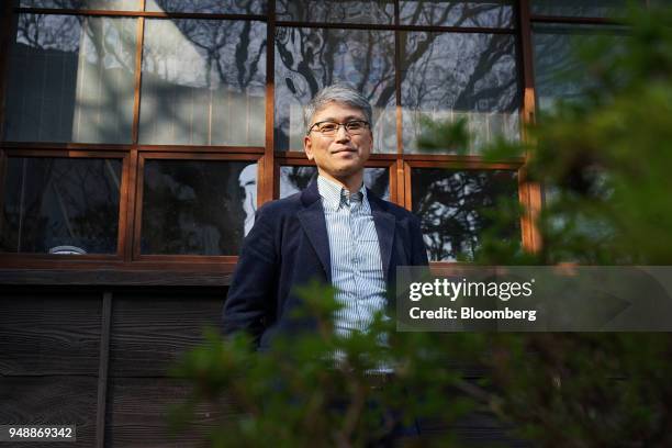 Yasuyuki Kamata, president of the Kamakura Investment Management Co., poses for a photograph in Kamakura, Kanagawa Prefecture, Japan, on Monday, Feb....