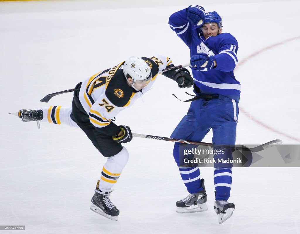 Toronto Maple Leafs VS Boston Bruins