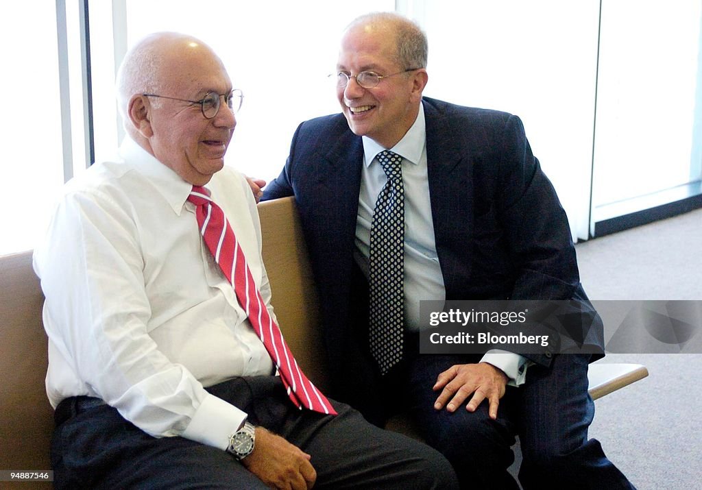 MacAndrews and Forbes' Chairman Howard Gittis, left, and Gen