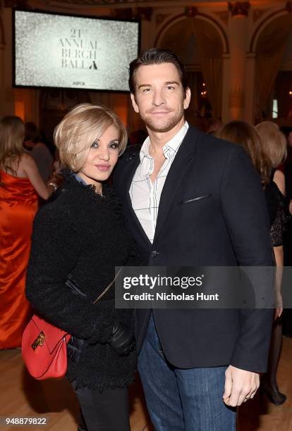 Orfeh Karl and Andy Karl attend the 21st Annual Bergh Ball hosted by the ASPCA at The Plaza Hotel on April 19, 2018 in New York City.