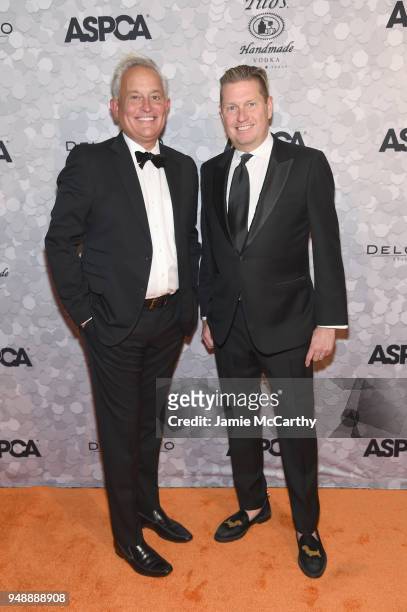 Designers Mark Badgley and James Mischka attend the 21st Annual Bergh Ball hosted by the ASPCA at The Plaza Hotel on April 19, 2018 in New York City.