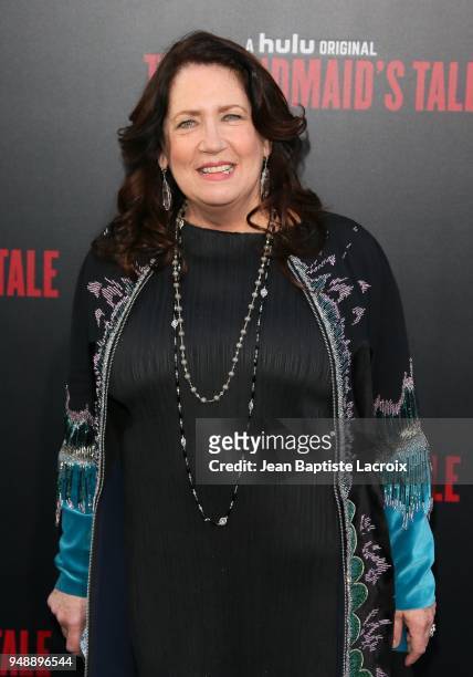 Ann Dowd attends the premiere of Hulu's 'The Handmaid's Tale' on April 19, 2018 in Hollywood, California.