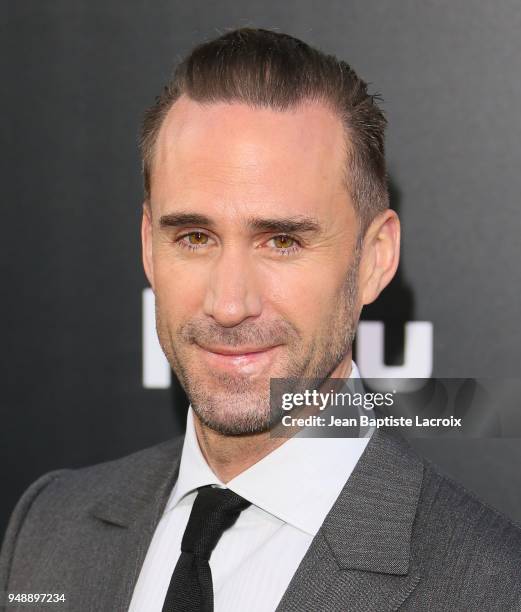 Joseph Fiennes attends the premiere of Hulu's 'The Handmaid's Tale' on April 19, 2018 in Hollywood, California.