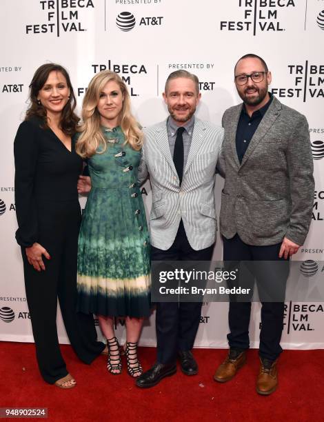 Producer Kristina Ceyton , director/writer Yolanda Ramke, actor Martin Freeman and Ben Howling attend "Cargo" Red Carpet Premiere - 2018 Tribeca Film...