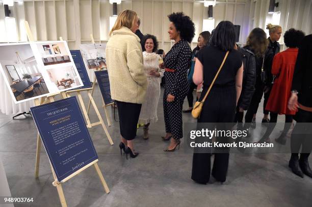 Guests attend the Jane Club Launch Party on April 19, 2018 in Los Angeles, California.