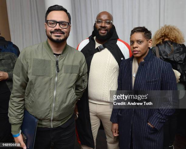 Ritchie Cruz attends the Launch of the FILA Mindblower Pop-Up Powered by Ciroc on April 19, 2018 in New York City.