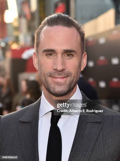 Joseph Fiennes attends the season 2 premiere of Hulu's "The Handmaid's Tale" at the TCL Chinese Theatre on April 19, 2018 in Hollywood, California.