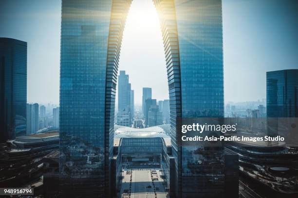 gate to the east in suzhou, china - suzhou china stock pictures, royalty-free photos & images