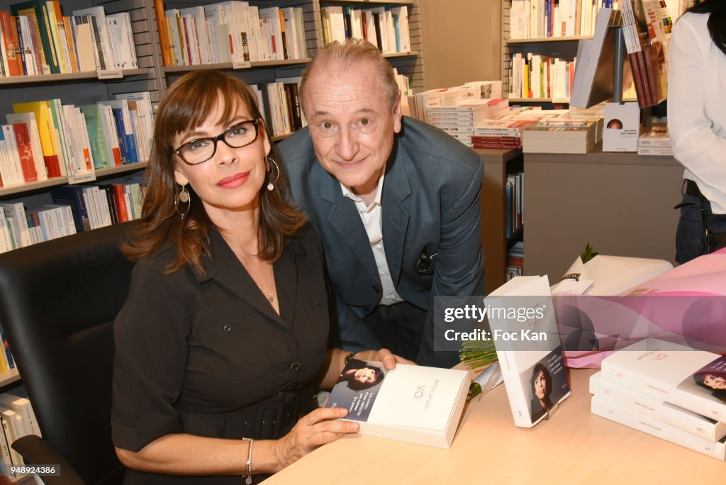 Mathilde May Images Actress Mathilda May and actor/director Patrick Braoude attend