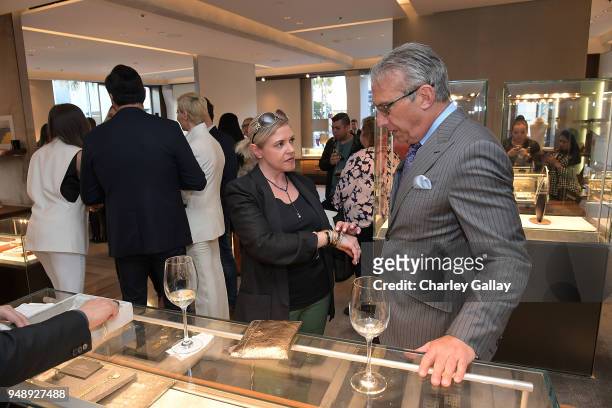 Guests attend the Justin Turner Beverly Hills Event at David Yurman on April 19, 2018 in Beverly Hills, California.