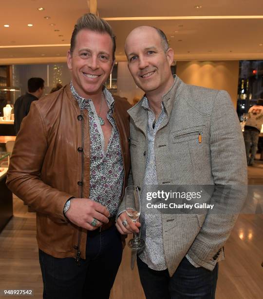 Guests attend the Justin Turner Beverly Hills Event at David Yurman on April 19, 2018 in Beverly Hills, California.