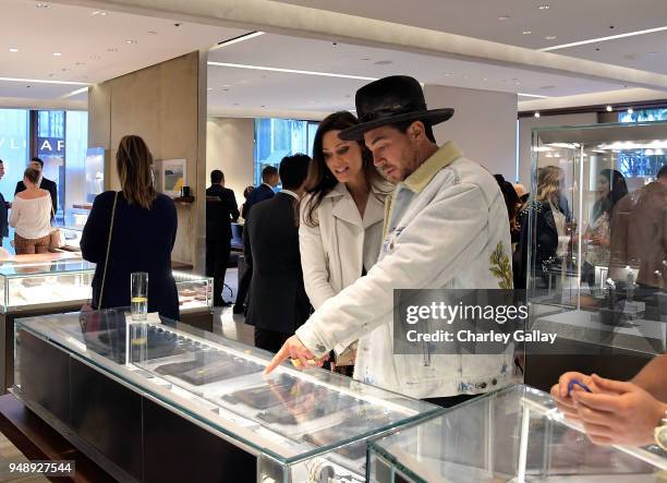 Guests attend the Justin Turner Beverly Hills Event at David Yurman on April 19, 2018 in Beverly Hills, California.