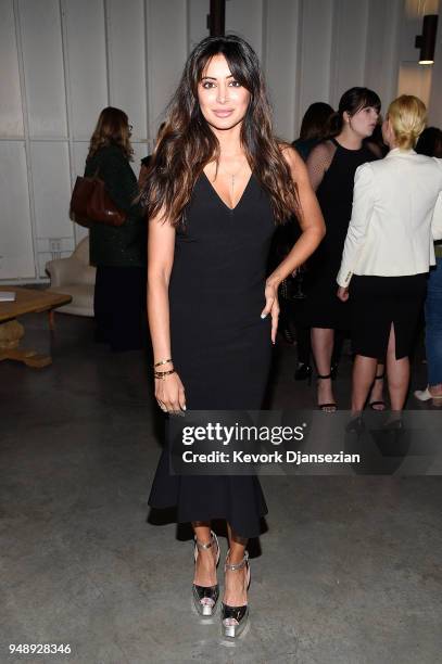 Noureen DeWulf attends the Jane Club Launch Party on April 19, 2018 in Los Angeles, California.