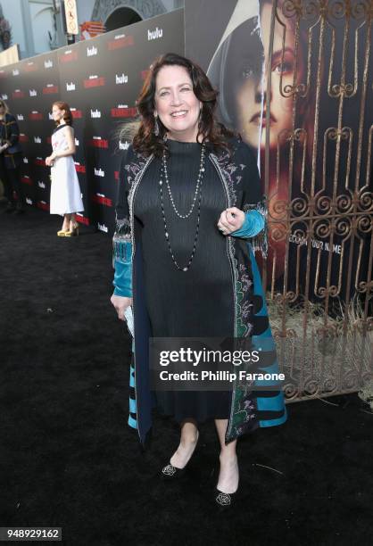 Ann Dowd attends the premiere of Hulu's "The Handmaid's Tale" Season 2 at TCL Chinese Theatre on April 19, 2018 in Hollywood, California.