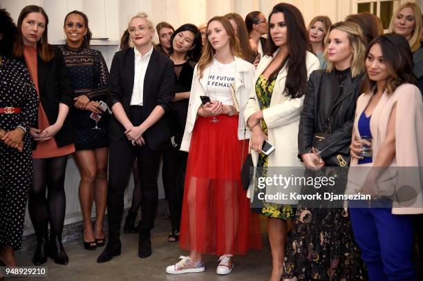 Guests attend the Jane Club Launch Party on April 19, 2018 in Los Angeles, California.