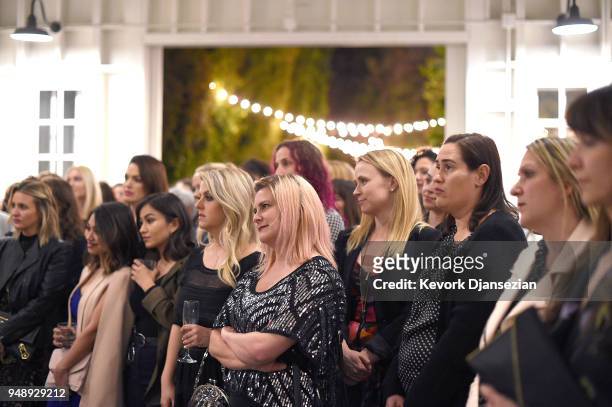 Guests attend the Jane Club Launch Party on April 19, 2018 in Los Angeles, California.