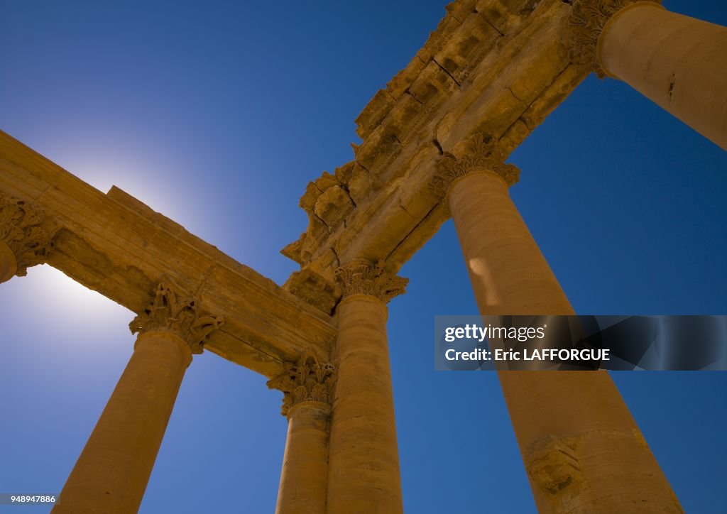 The Ancient Roman city of Palmyra, Syria