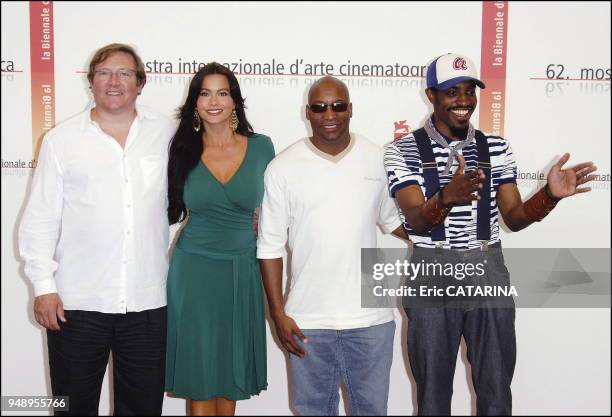 Producer Lorenzo di Bonaventura Actress Sofia Vergara Director John Singleton Actor Andre Benjamin.