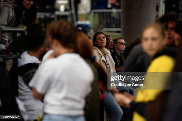 Students from Marjory Stoneman Douglas High School, Pittsburgh, Columbine as well as survivors from Arapahoe and Aurora waiting for the start of the...